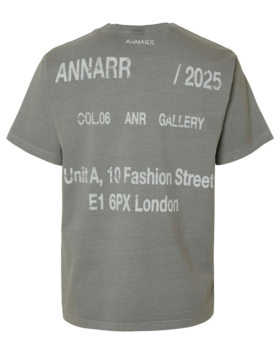 ANRRO Location O-Neck T-Shirt